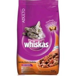 Ração Para Gato Peixe WHISKAS 500g