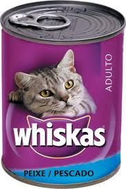 Ração para Gato Carne em Lata WHISKAS 340g